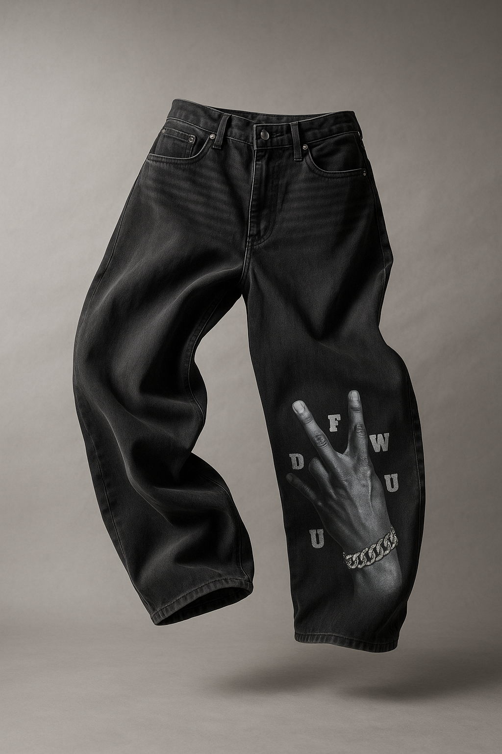T triple F Baggy Jeans – BAILLISH