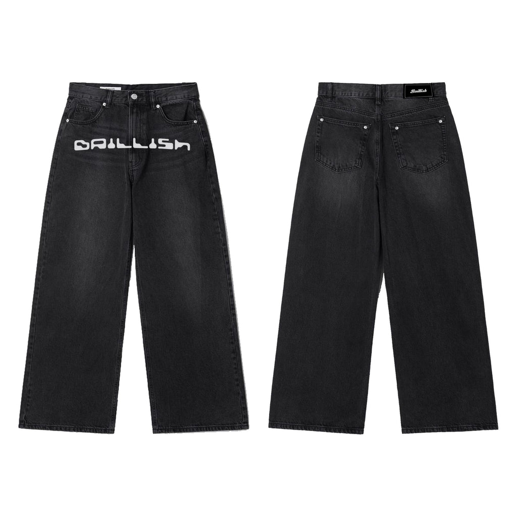 Baillish Logo Baggy Jeans